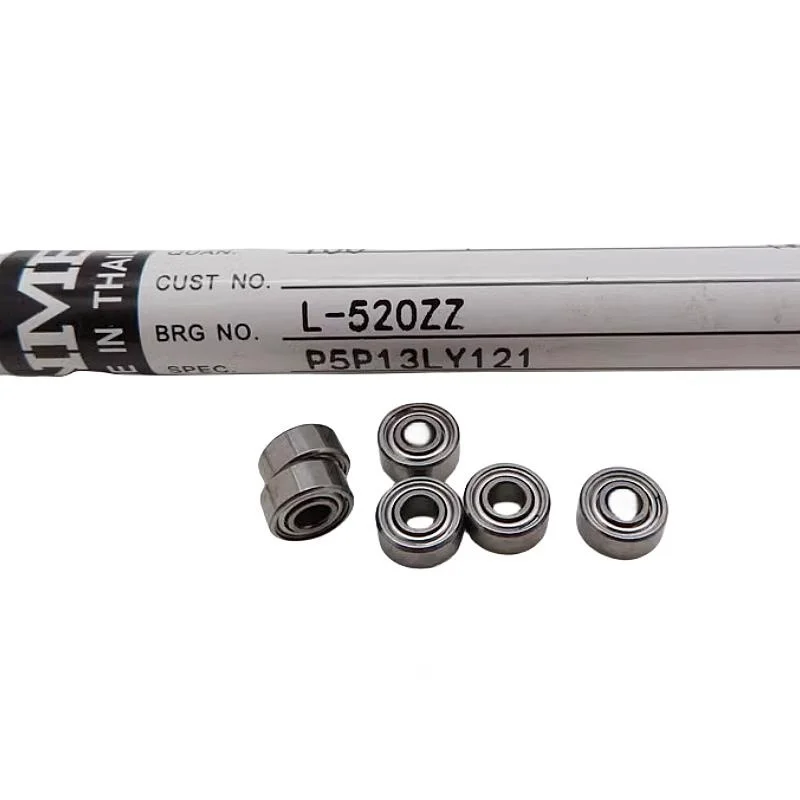 50pcs NMB high speed bearing L-520ZZ L-520 MR52ZZ 682ZZ 682 2*5*2.5 2*5*2.3 2*5*1.5 mm precision miniature ball bearings 520 miniature ball bearings