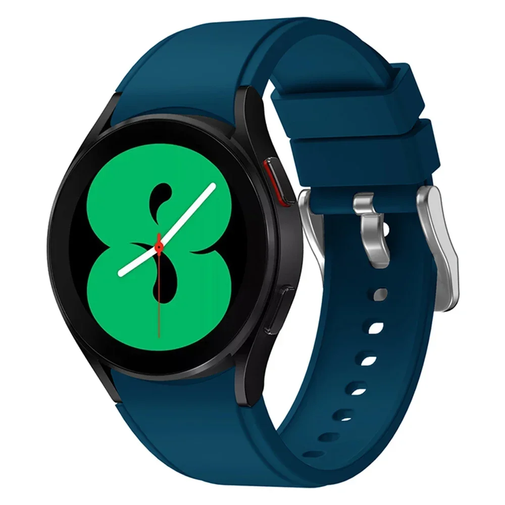 Universal 20MM Sports Silicone Watch Strap - Original Wristband Replacement