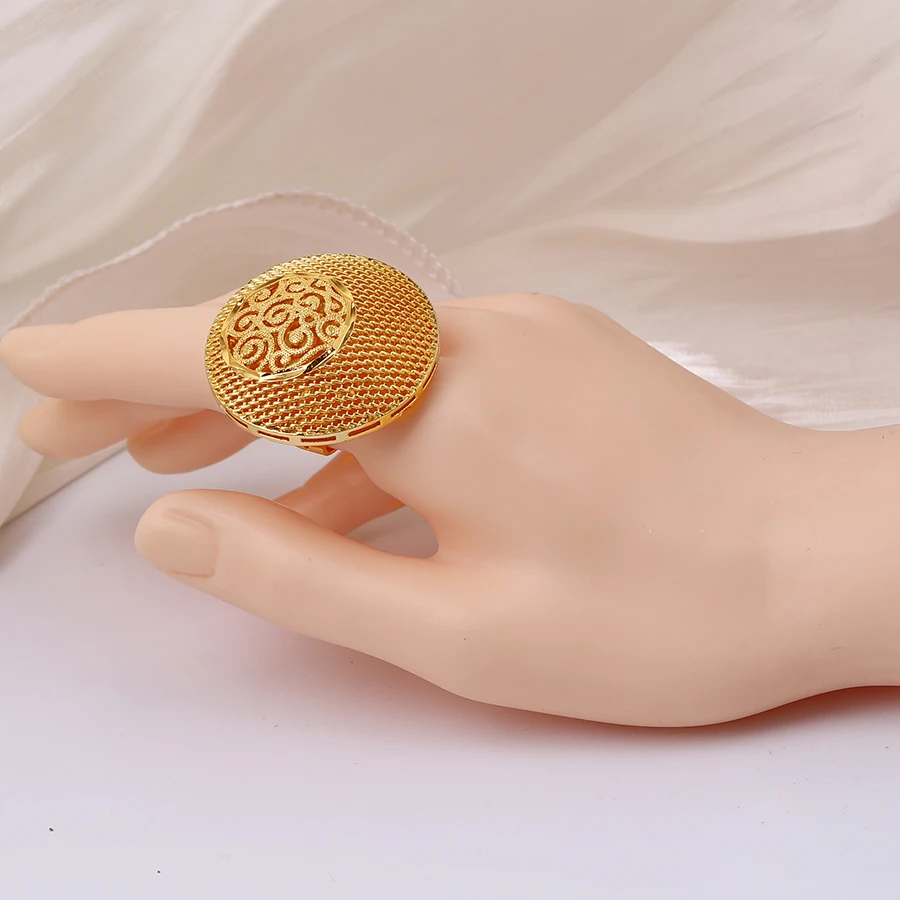 Buy Gold Plated Embroidered Thread Ring by Kanyaadhan by DhirajAayushi  Online at Aza Fashions.