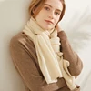 New Winter Scarf Knitted Yak Cashmere Wool Blend Scarf Men's Gift Giving Autumn Dual-purpose Warm and Comfortable 5