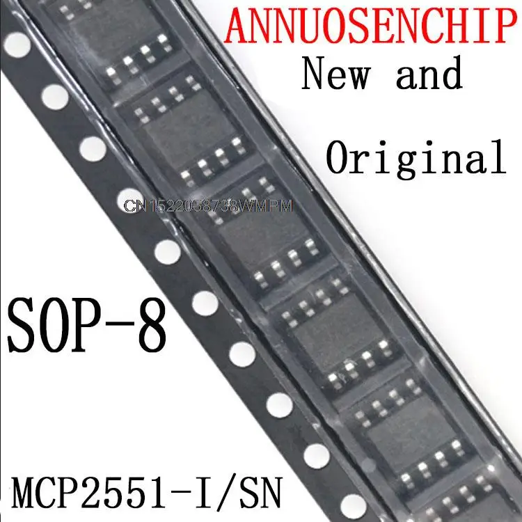 100PCS New and Original MCP2551 MCP25511 MCP2551I MCP2551T I/SN SOP 8 ...