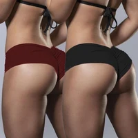 Femmes Yoga slips Fitness vélo Shorts Sexy mode entraînement Push Up vêtements de Sport Sport Mini Short de Sport filles Spodenki Damskie 2