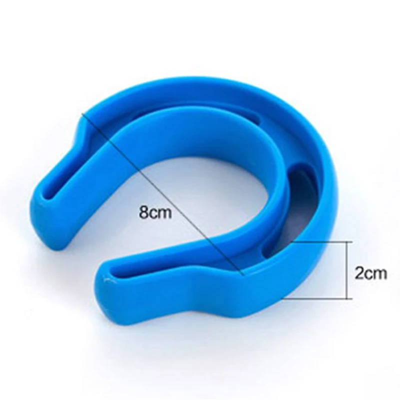 First Responder Door Jam Security Stops Edge Plastic C-Shaped Wedge Children Protection Locks Finger Safe Door Stopper