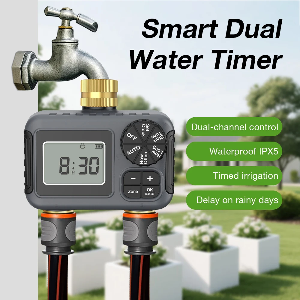 Smart Water Irrigation System for Garden Outdoor