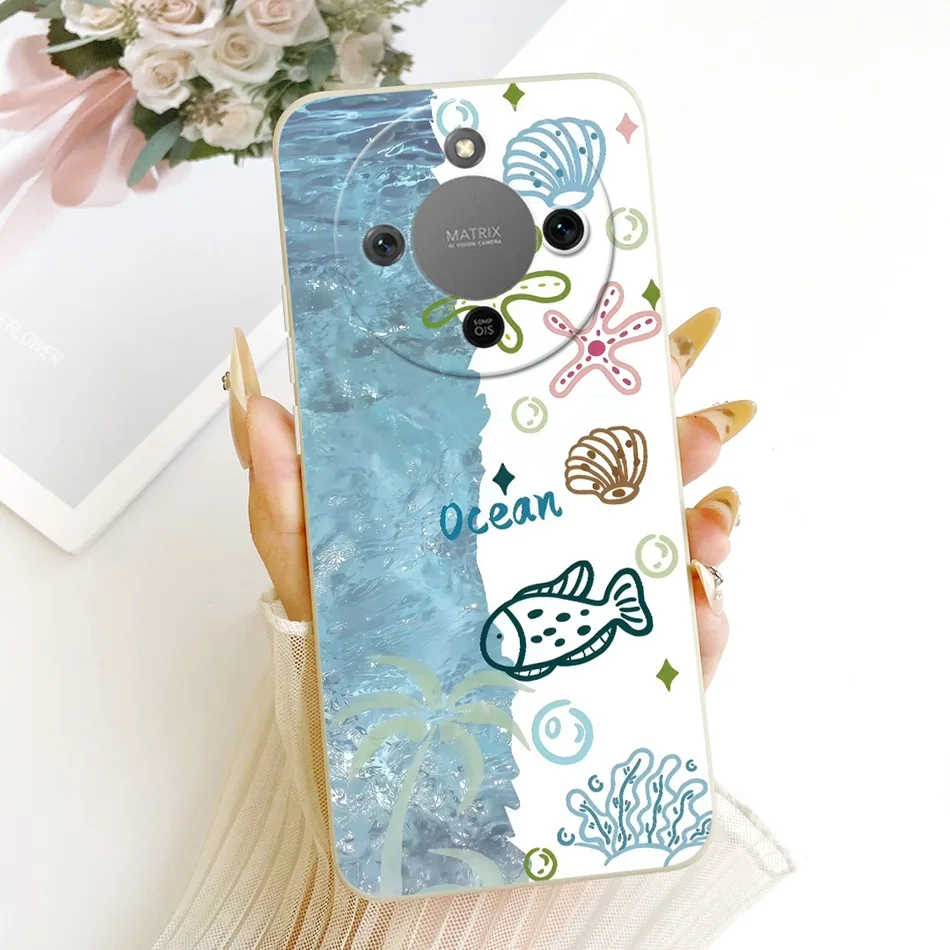 Cute Cat Flower Butterfly Cartoon Shockproof Soft Silicone Phone Case