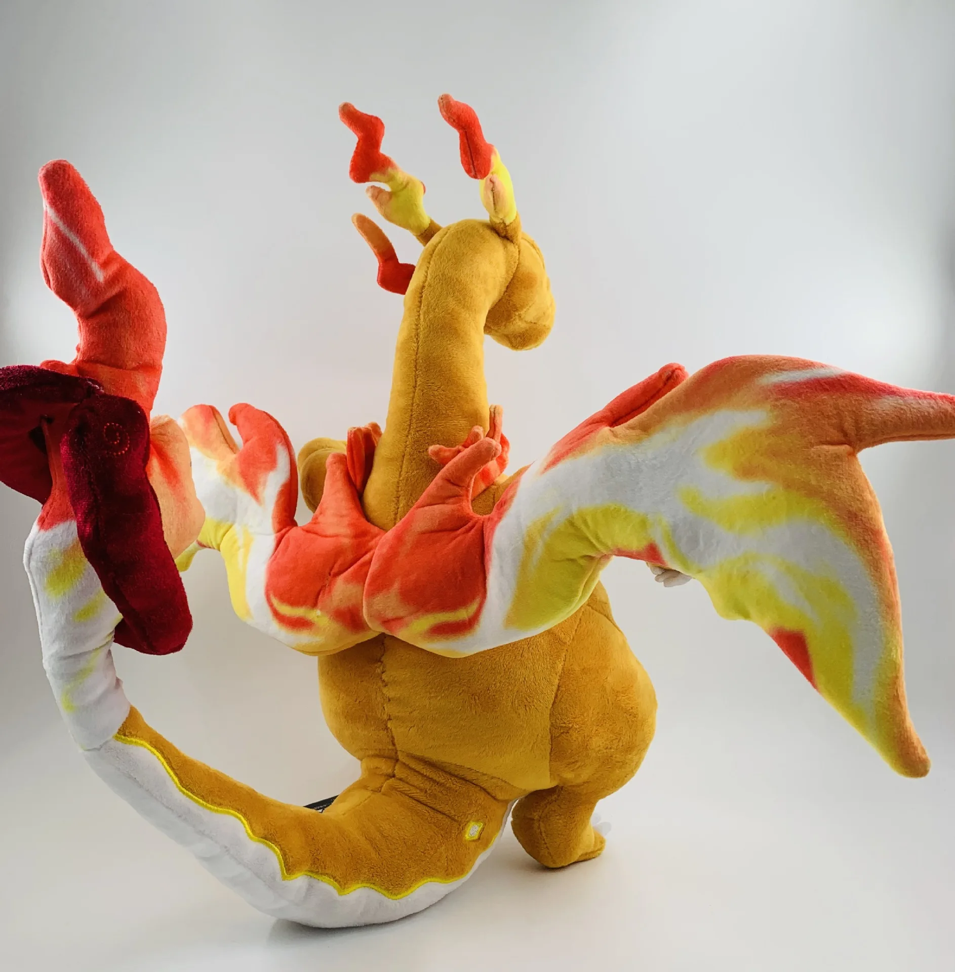 Pokemon Dynamax Charizard Plush Toys para crianças, X e Y, Fire Dragon  Anime Movies, Posket Monster, boneca de pelúcia, presente de aniversário