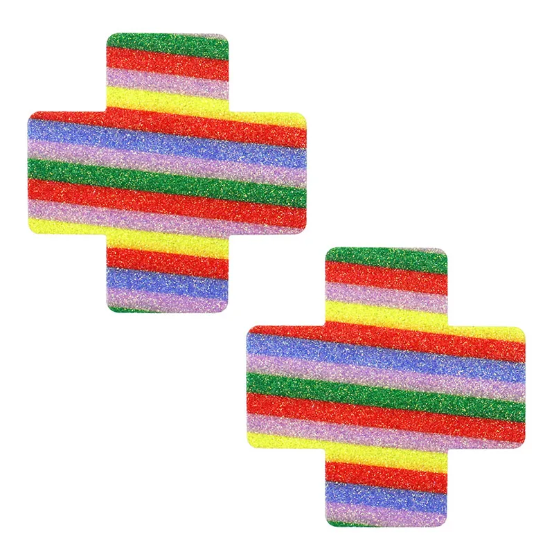 Easter Invisible Nipple Covers Cross Heart Flower Easter Egg Style Gleit Shinny Colorful Breathable Tape Bra Nipple Sticker