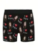 Customized Personalized Face Photo Men's Underwear Valentine's Day Gift Boxer Shorts Underwear Breathable Underwear for Husband 2