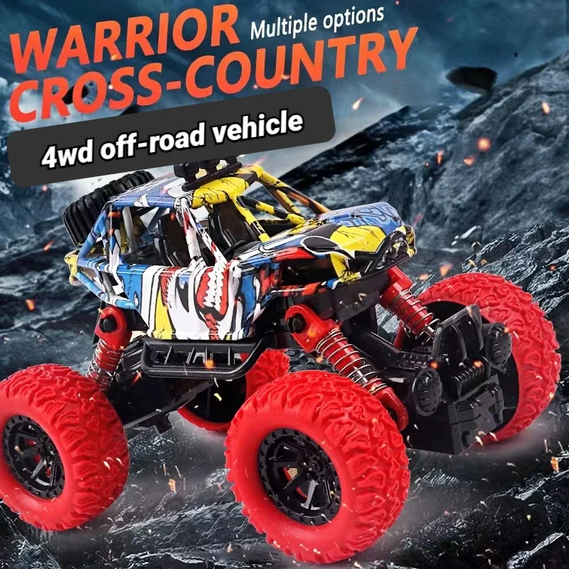 Children's toy car high-speed off-road vehicle outdoor toy off-road vehicle model inertia climbing stunt vehicle children's gift - Image 3