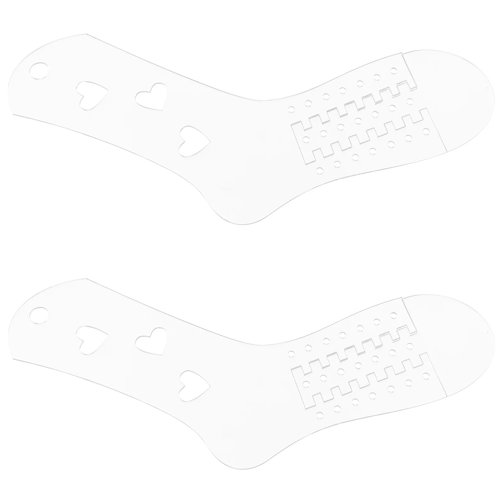 

Sock Blockers Acrylic Sock Model Knit Sock Form Stretchers Socks Template Stocking Display Molds Yarn Crafts Tools Crochet Sock