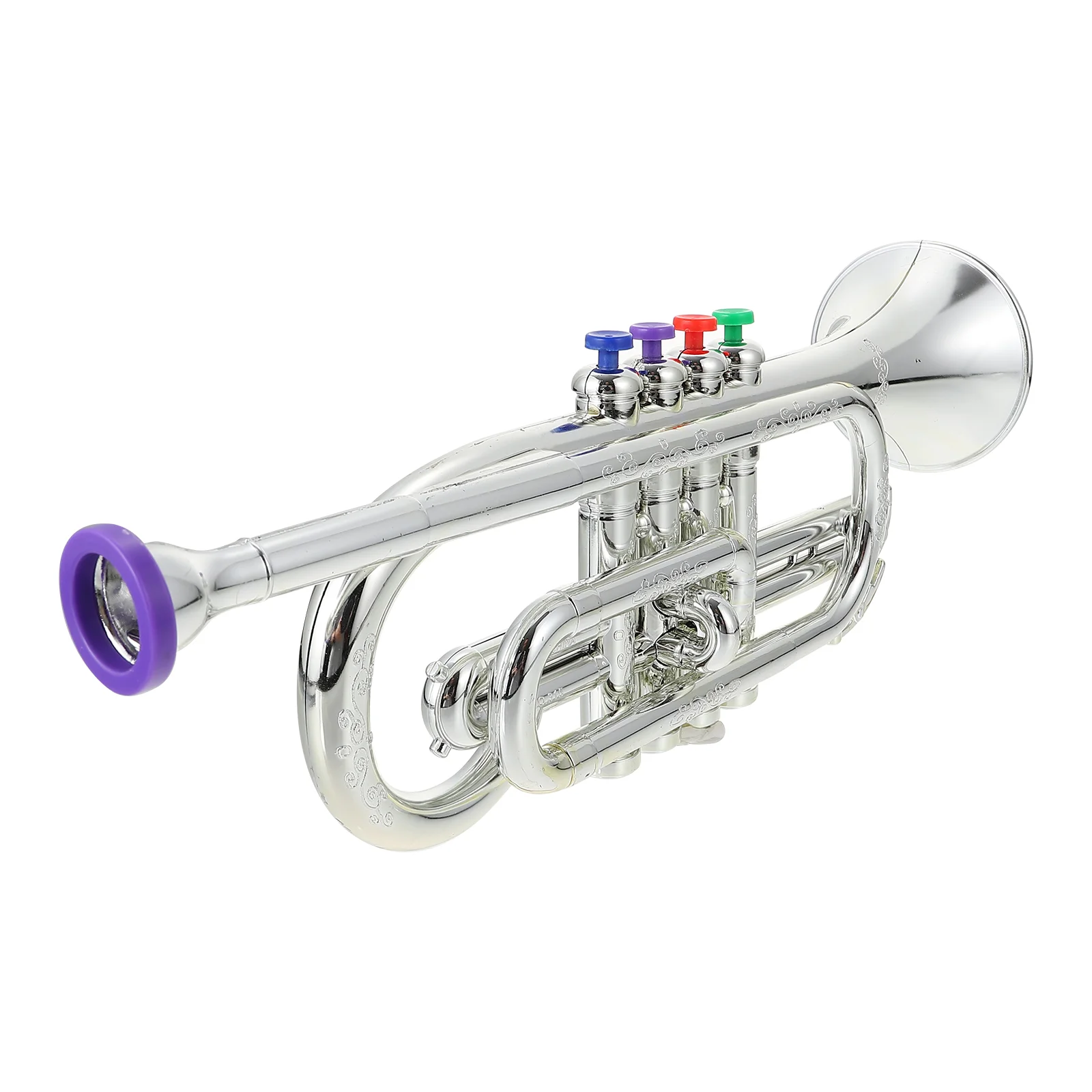 

Saxophone Model Toys Interesting Plaything Kids' Children's Trumpet Plastic Puzzle