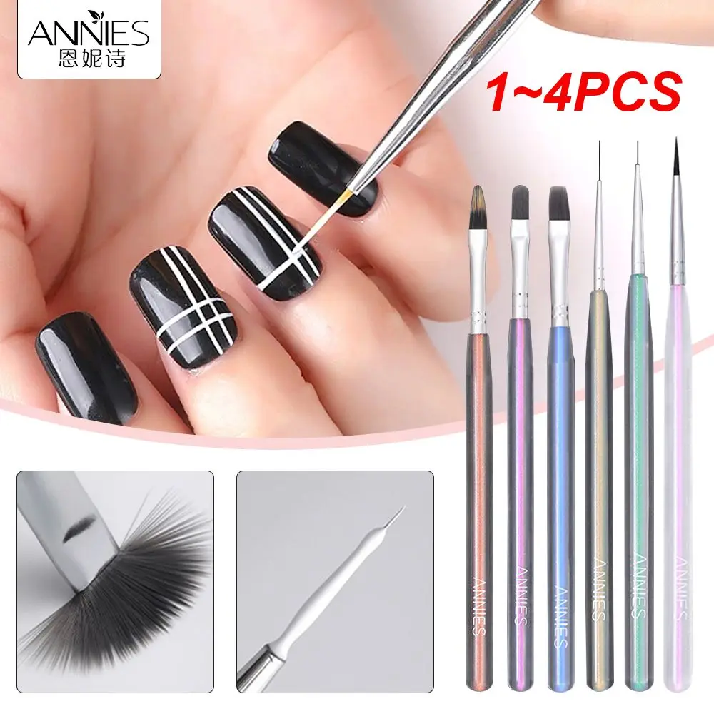 1 ~ 4Pcs Halo Dye Pen Funzionamento Semplice Firm Fototerapia Halo Dye Penna Da Disegno Graduale Miglioramento Delle Unghie Pennello Halo Sfumato