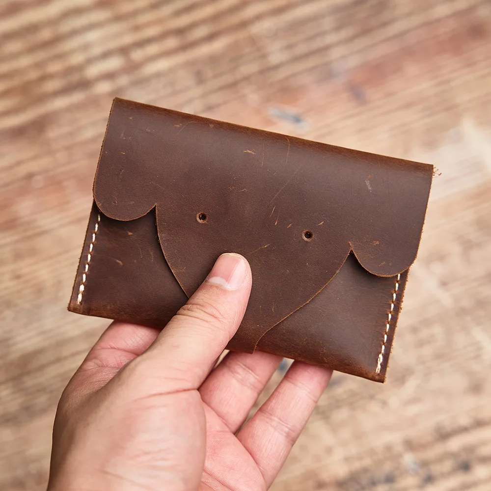Nupugoo Leder Niedliche Geldbörse Elefanten Design Kleine Geldbörse Männer Und Frauen Universelle Kartentasche Münzgeldbörse – Detail 4