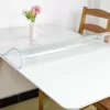 Transparent PVC table cloth waterproof, oil-resistant, washable, anti-scalding soft glass dining table wide range of use 2
