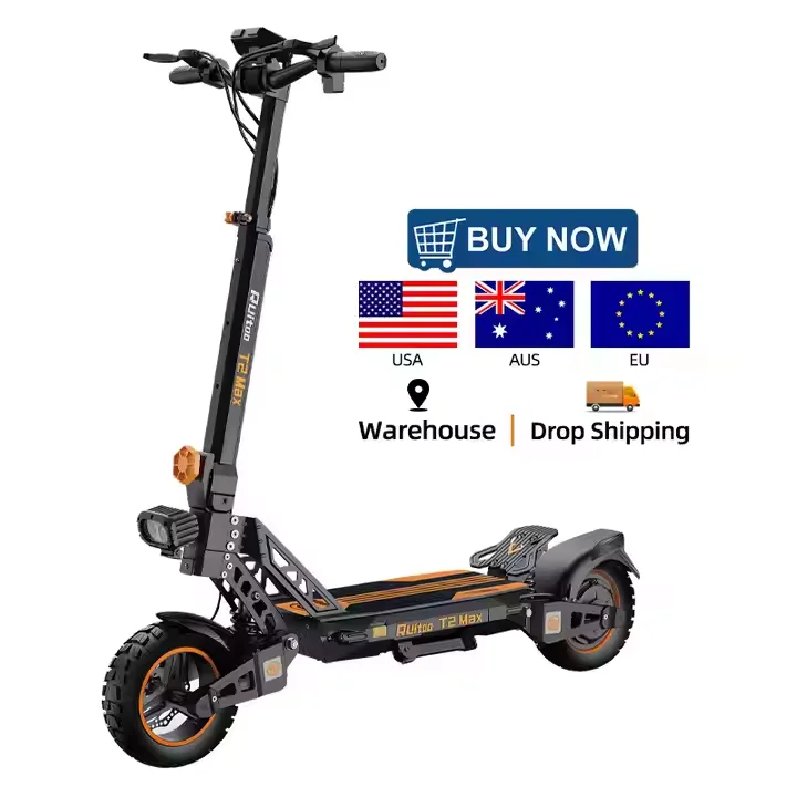 Ruitoo T3 Pro 3200W Dual Motor Electric Scooter 10-inch Folding Portable 60V 20.8Ah Adult Urban Transport Street Scooter
