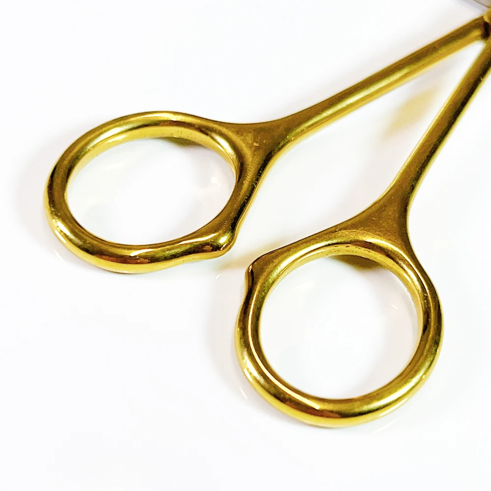 Stainless Steel Cuticle Scissors with Extra Fine Curved Blade