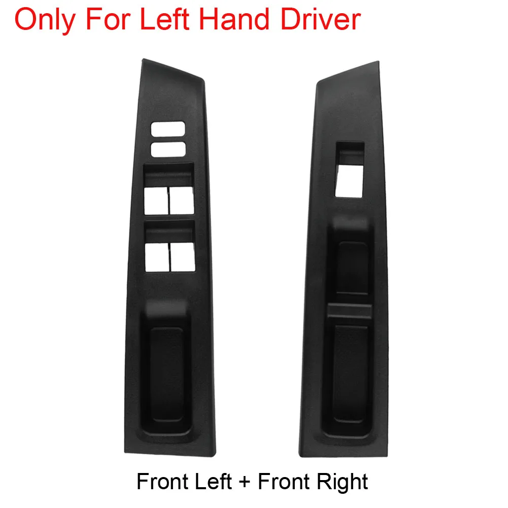 

Plastic Black Front LH&RH Armrest Upper Panel For Toyota For Vitz For Yaris 10-14 LHD Interior Part Car Accessories Vehicle New