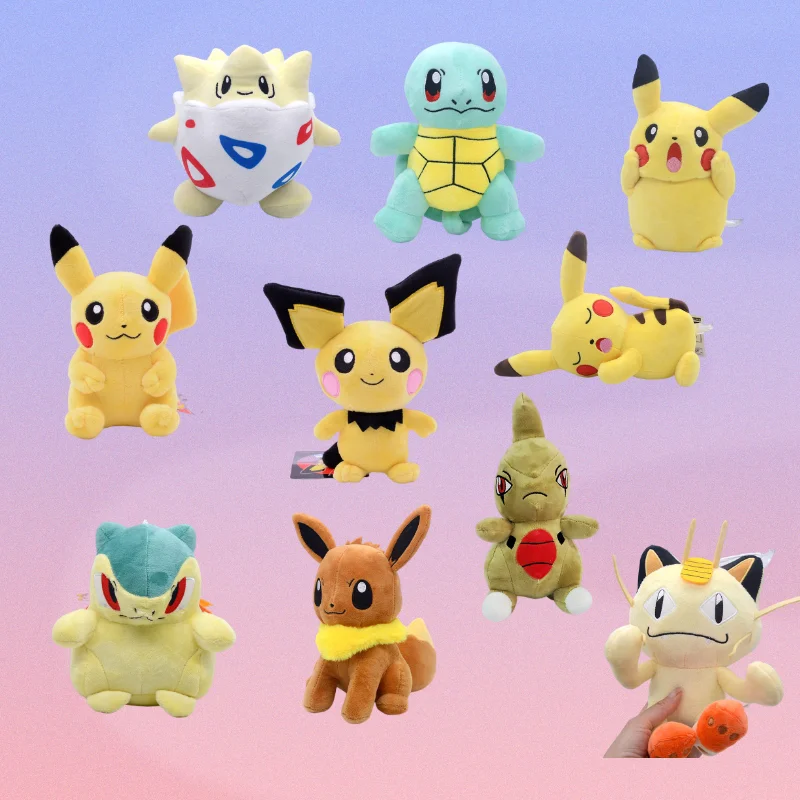 

Pokemon Cute Plush Toys Sleeping And Scream Pikachu Larvitar Togepi Super Hot Doll Birthday And Holiday Selected Gifts