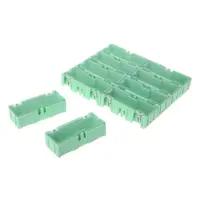 10pcs Mini SMD SMT Electronic Box Dis/Assembly Easy To Take Electronic Component Parts Cases PP Free Combination 2