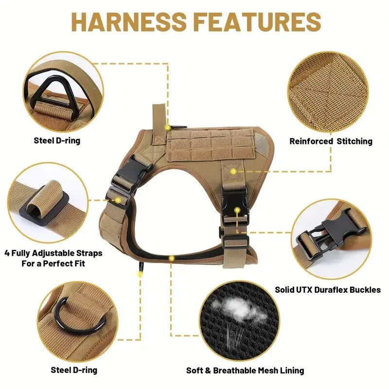 Nylon Reflective Pet Dog Harness