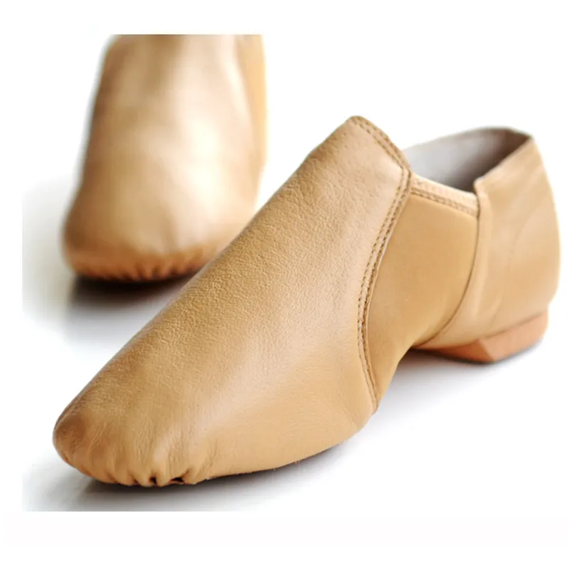 2024 Free Shipping New jazz dance shoes for adults and children comfortable premium Soft pig Leather Jazz  Shoes