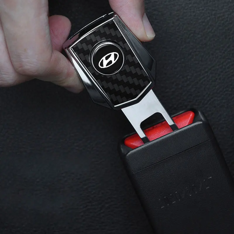 Car Seat Belt Clip Extender Seatbelt Lock Buckle Plug For hyundai Accent Azera Elantra ioniq Palisade Tucson Tuscani Accessories