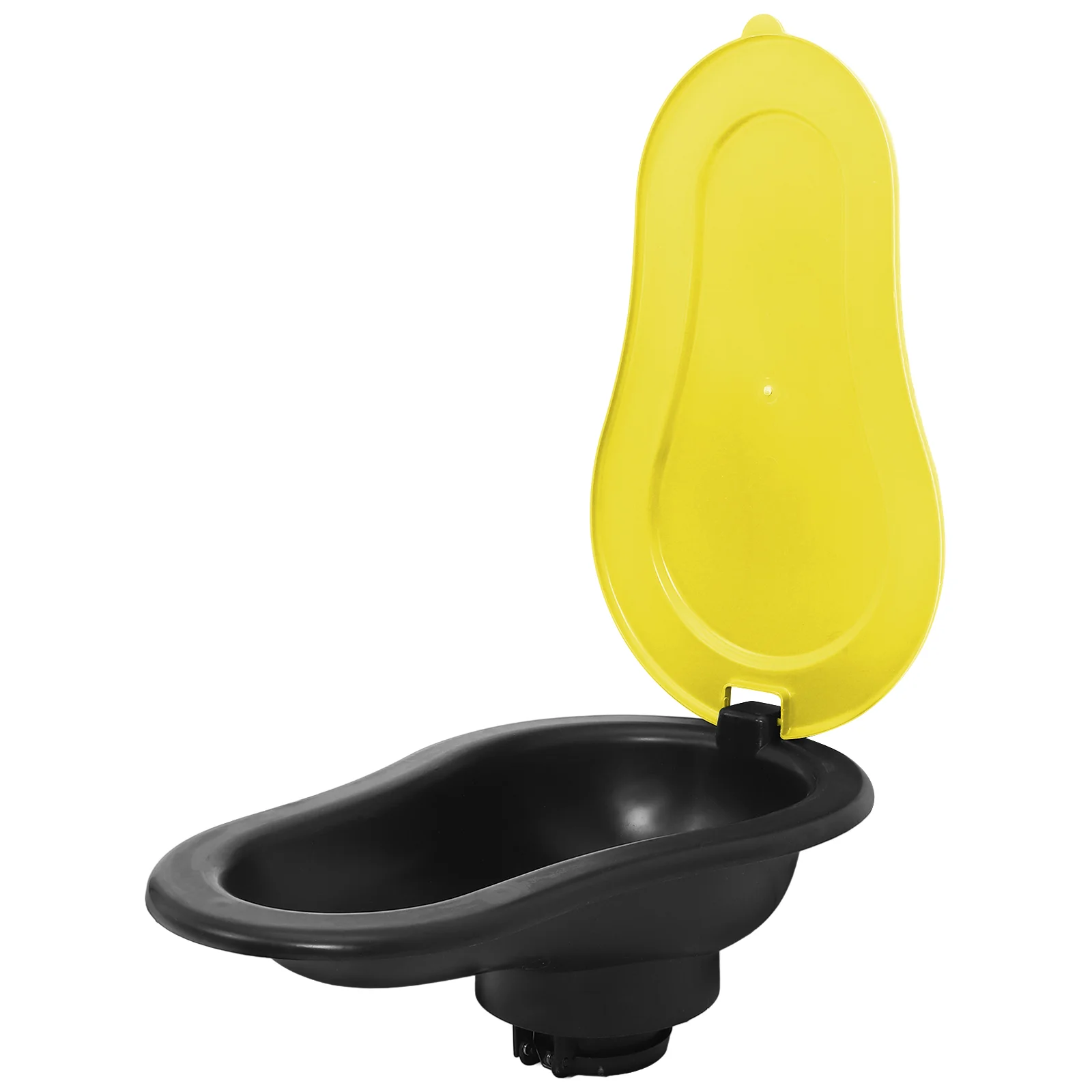 Portable Toilet Construction Squatting Pan Foldable Bedpan Female Urinal Temporary Restroom Plastic Basin Compact Bathroom