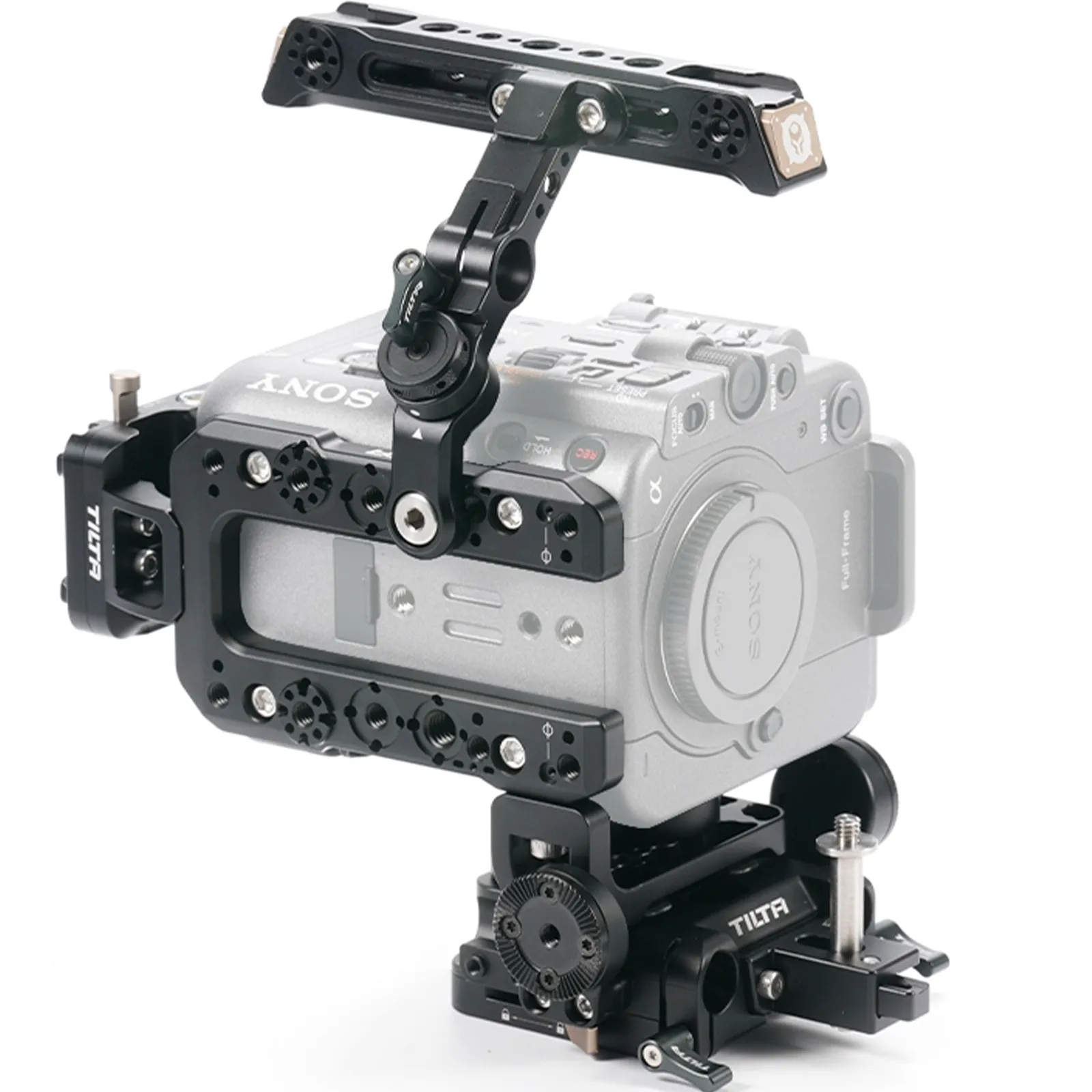 

TILTA FX6 ES-T20-B Advanced Camera Cage Kit for Sony FX6 Vertical Mounting Minimizes Wear and Supports Accessories