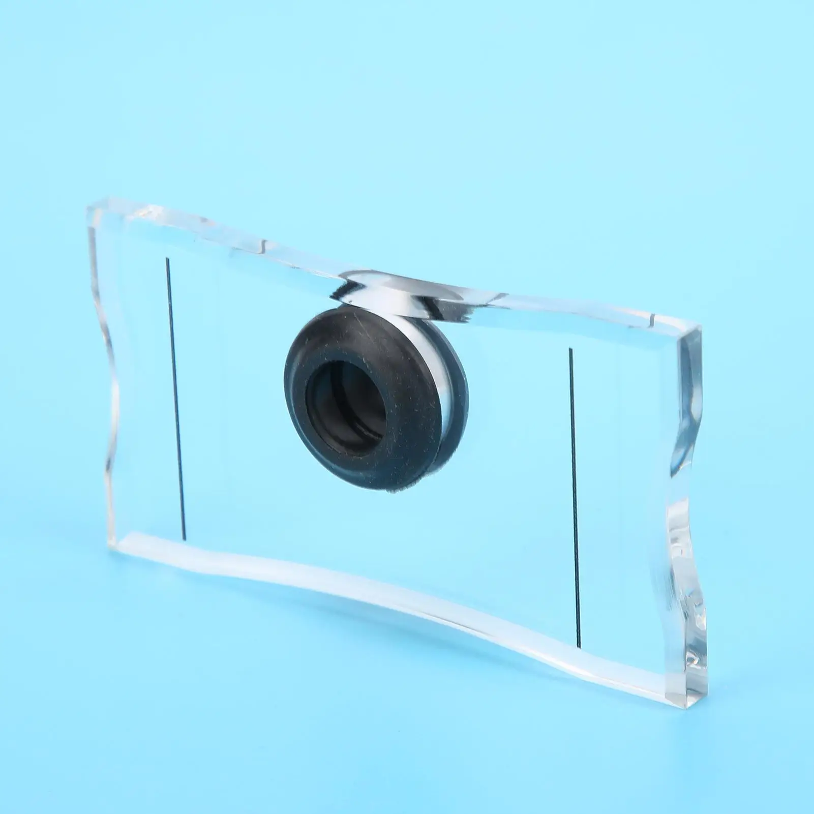 Portable Billiard Training Balancer-Durable Acrylic Stroke Trainer for Improved Pool Skills