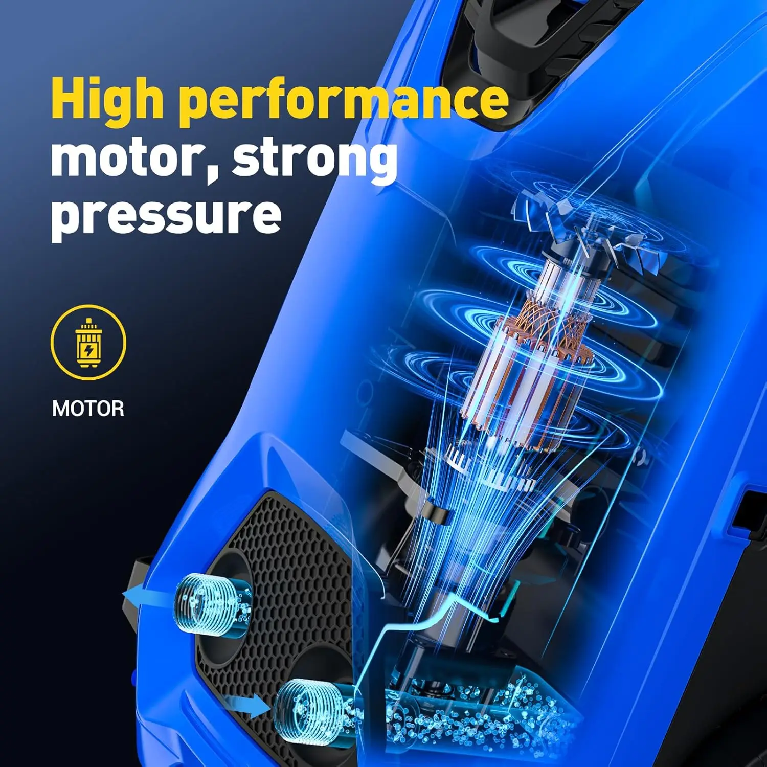 Certified Electric Pressure Washer Power Washer Foam Cannon 3 Different Pressure Nozzles For Cleaning Patios Cars
