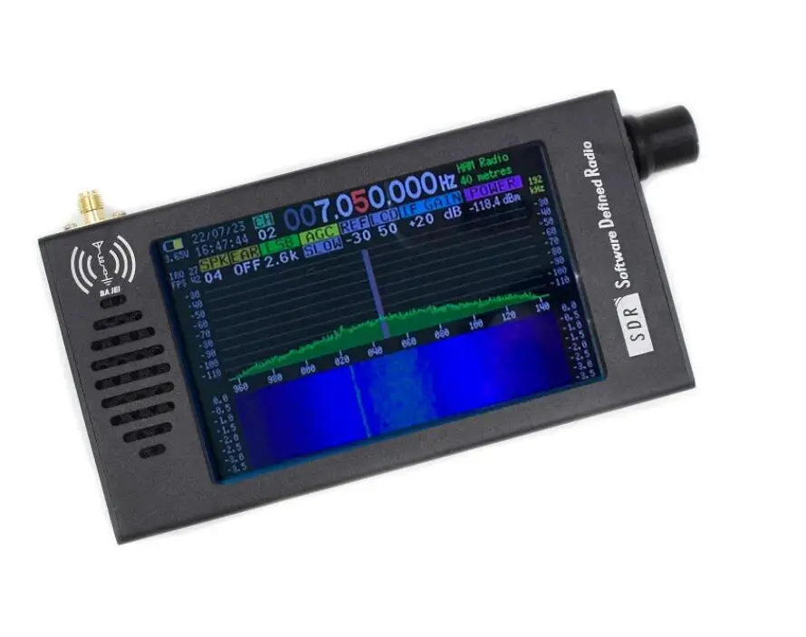 DeepSDR 101 4.3 인치 DSP 라디오 수신기, 100K-149MHz CW AM WFM SSB FM AM AM AM LW SW 에어 밴드 DSP SDR 수신기, 신제품
