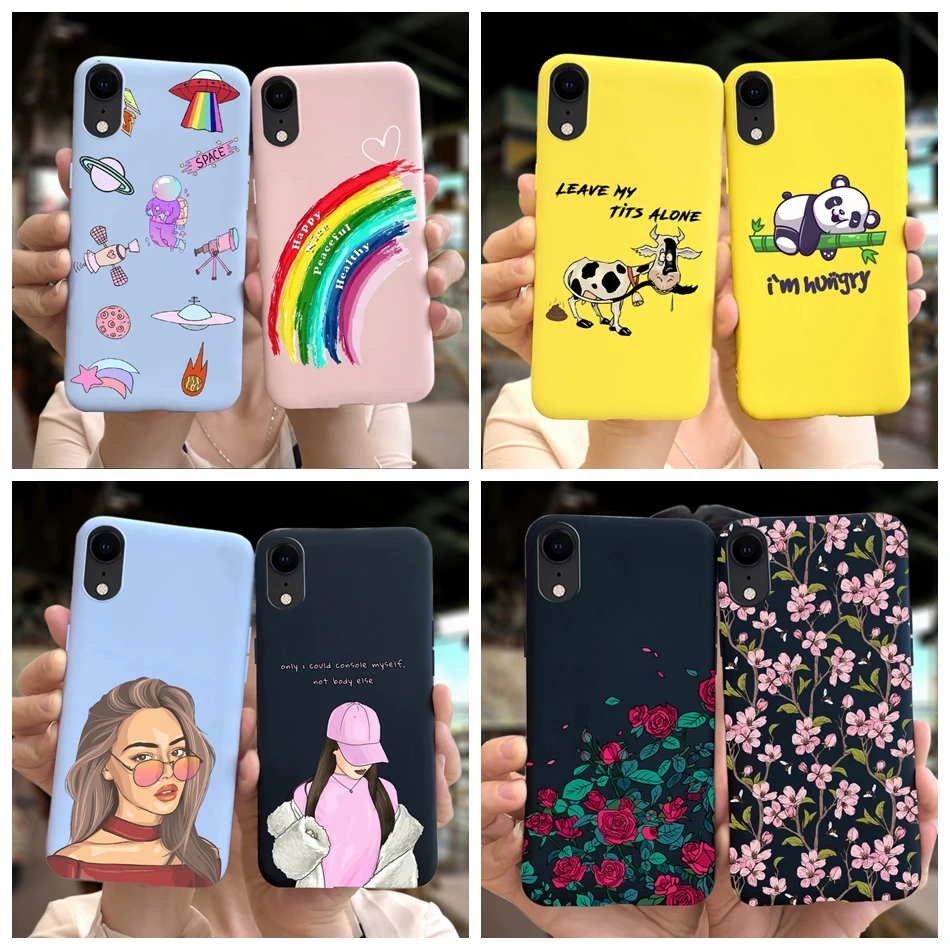 Per Apple Iphone Xr Custodia Moda Carino Amaretto Funda Custodia Morbida In Silicone Per Iphone Xr Custodia Iphonexr Coque Shell