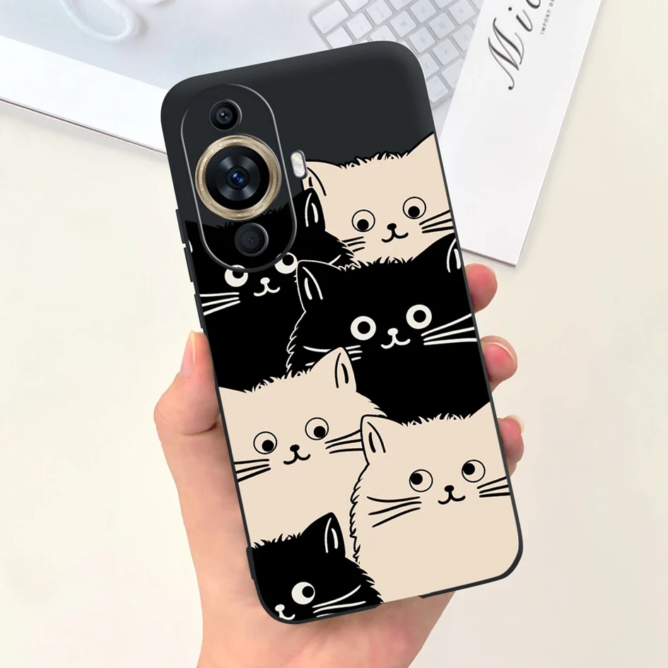 Stylish Fashion Pattern Soft Silicone Phone Case for Huawei Nova 11 Series