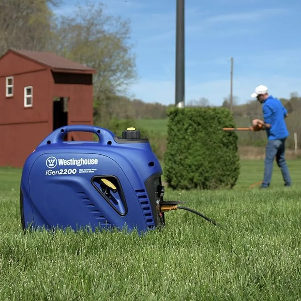 Outdoor Power Equipment 2200 Peak Watt Super Quiet & Lightweight Portable Inverter Generator Gas Powered Parallel Capable portable power station