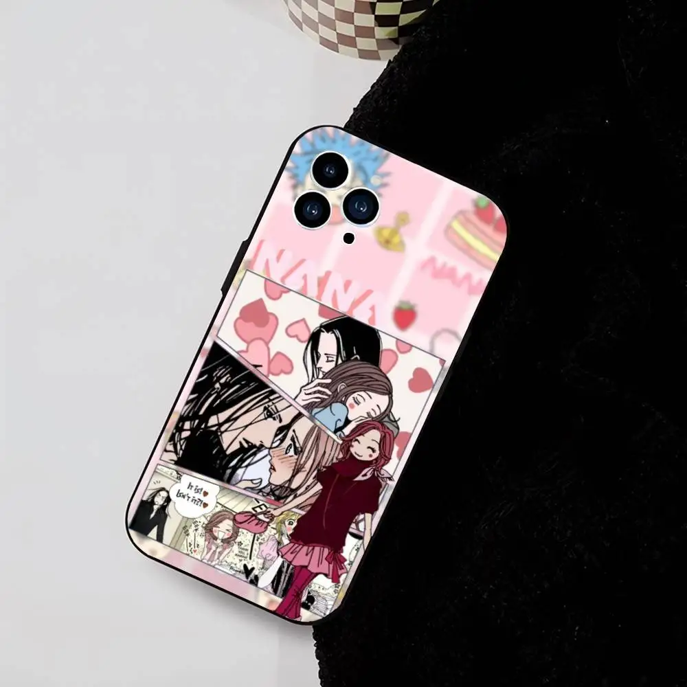 Anime Cool Nana Osaki Line Silicone Soft Phone Case