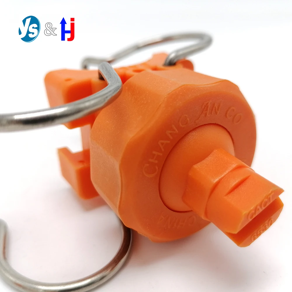 

65 PCS Quick Connect Double Clamps Water Spray Metal Clip on Nozzle,Clamp Nozzle,Plastic clip eyelet spray nozzle