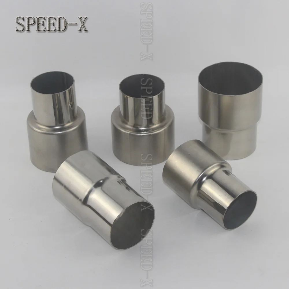 Réducteur De Tuyau D'échappement Acier Inoxydable 304 - Diamètres 57, 60, 63, 66, 70, 76mm - Pour Personnalisation Auto & Amélioration Son - OD 63mm-70mm