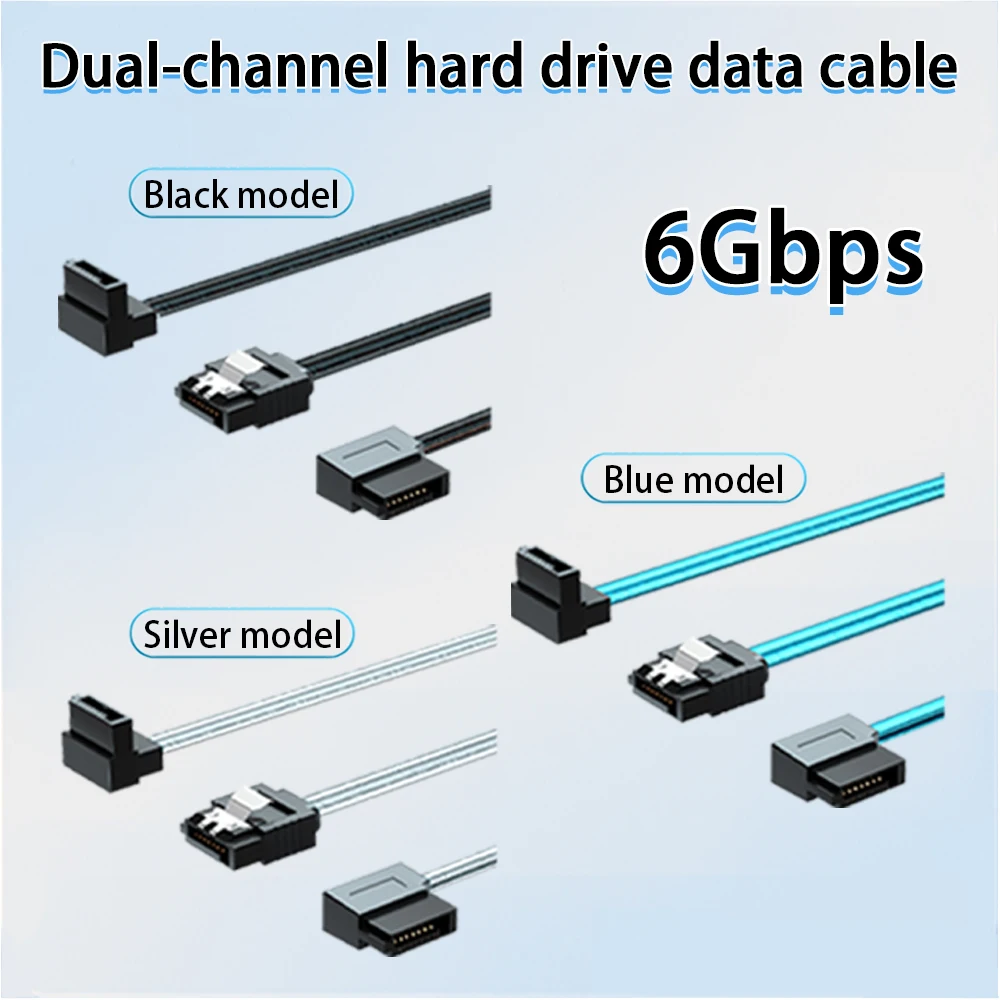 Black-Sata-3-0-Data-Cable-SATA-III-SATA-3-Cable-10-100cm-With-Locking ...