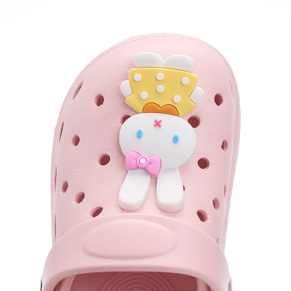 Children'S Cartoon Anti-Slip Outdoor Shoes Soft Slippers Boys and Girls Bathroom Slippers Super Cute Baby Home Hole Shoes