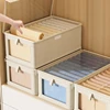 Underwear Storage Box Oxford Cloth Bra Cabinet Drawer Separated Underwear Wardrobe Clothes Divider Home Organizer Supplies 1