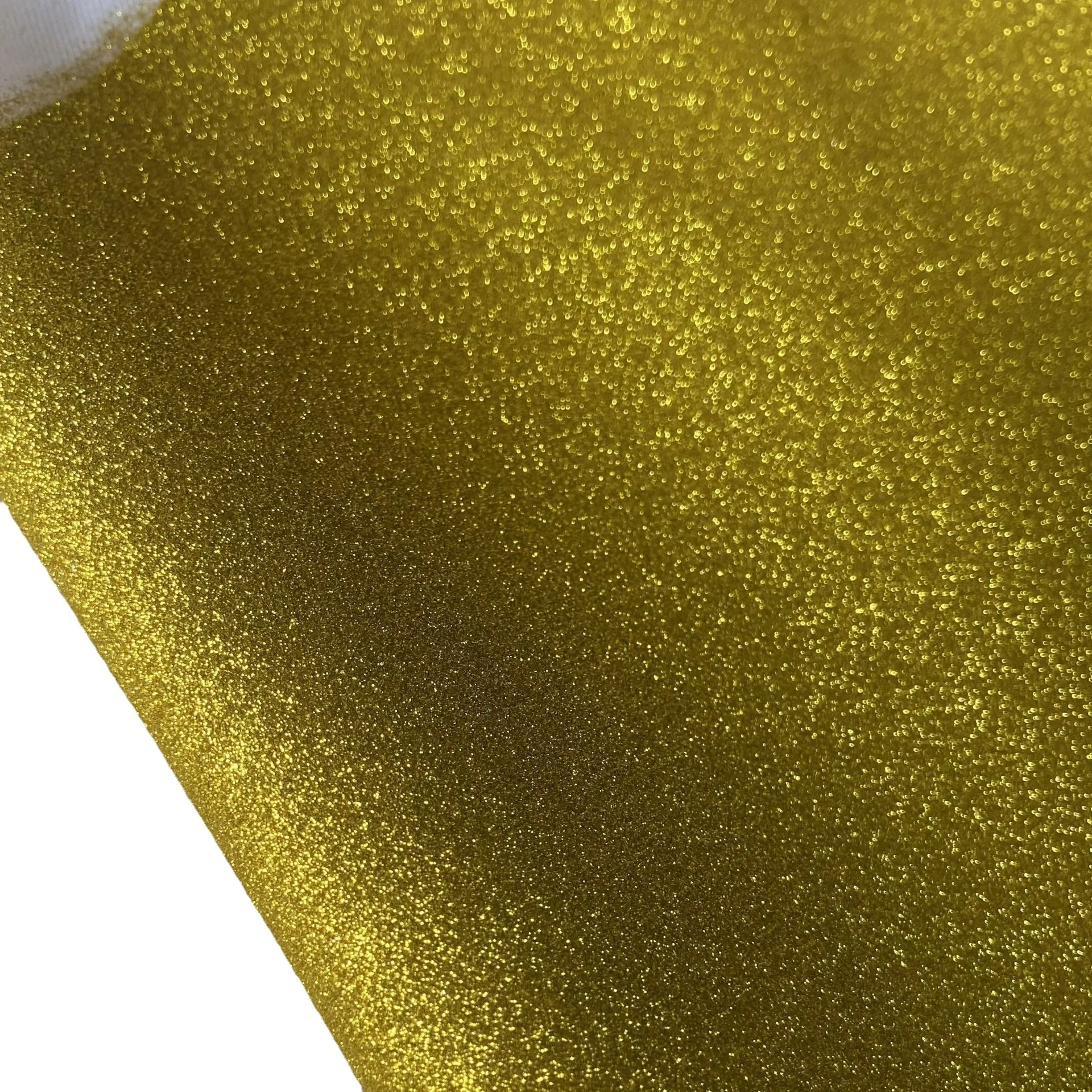 Elastic Knitted Fabric with Golden Sequins And Shiny Powder Environmentally Friendly Glowing Cloth for Clothing Accessories