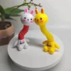 Novelty Toy Stress Relieving Expansion Tube Rabbit DIY Scalable White Rabbit Stress Relieving Creative Interaction 2