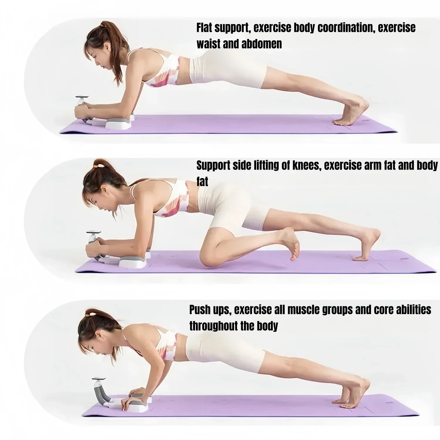 Multifunction Timing Plank Trainer Plank Abdominal Muscle Trainer Abdominal Muscle Fitness Equipment Flat Support