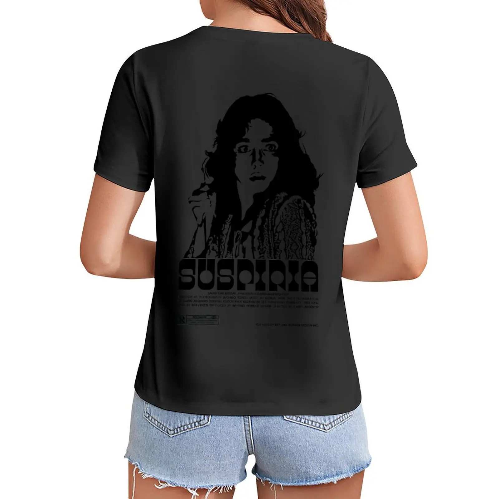 

Suspiria by Dario Argento T-Shirt graphics new edition white t shirts for Women
