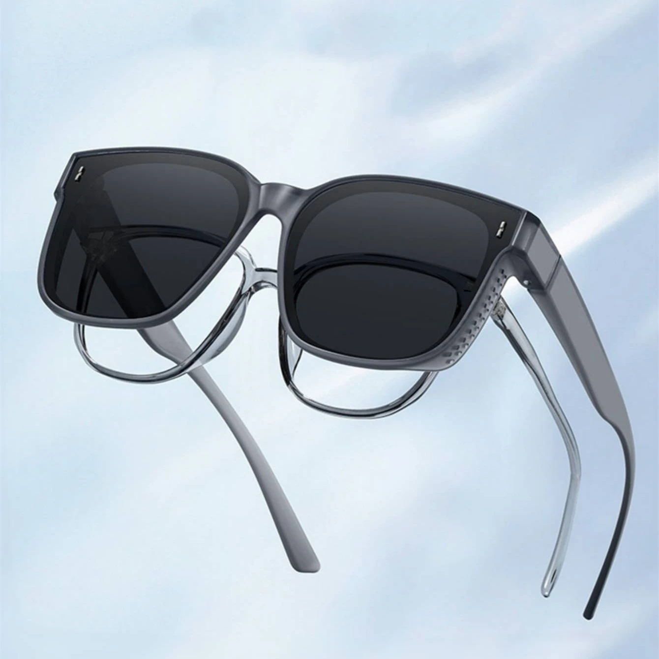Neues Brillenset Myopie Mode Sonnenbrillen Big Frame Sonnenbrillen Online Celebrity Myopia Spezielles Brillenset. – Detail 1