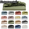Luxury 800TC Egyptian Cotton Fitted Sheet with Elastic Band High End Mattress Cover for Single Double Queen King Size Bedsheet 1
