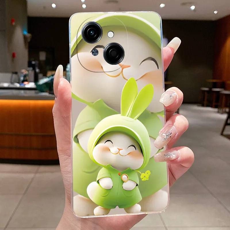 Luxury Dragon Cute Boys & Girls Transparent Back Cover