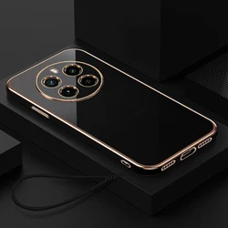 Luxury Square Plating Shockproof Phone Case - Enhanced Protection and Style for Realme 13 5G (Gs6D black)