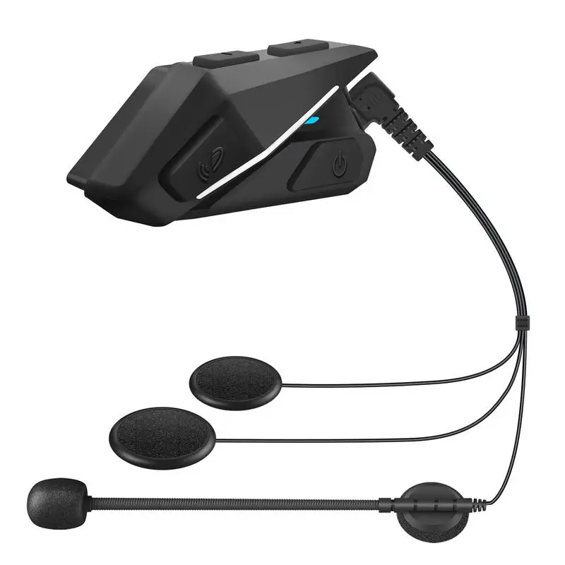 

Ski Helmet Headphones Blue-Tooth 5.0 Hands Free Motorcycle Helmet Headset Noise Canceling Music Player Auto Phone Call Answering
