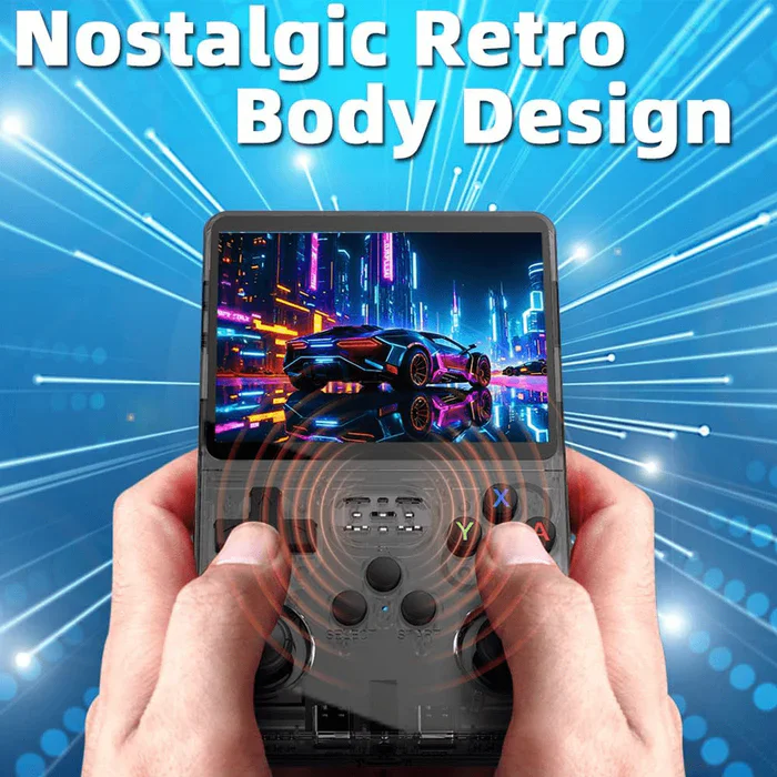 R36S Retro Handheld Console 3.5" IPS arkOS Linux Portable